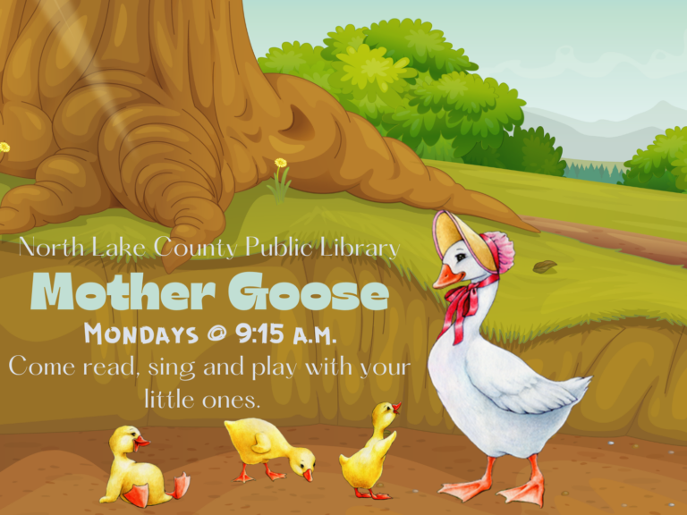 Mother Goose Mondays at 9:15 a.m.