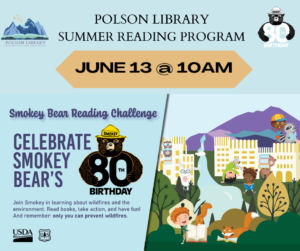 Smokey Bear June 13 at 10 a.m.