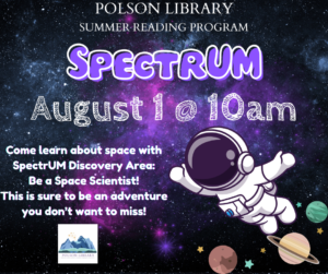 SpectrUM August 1 at 10 a.m.