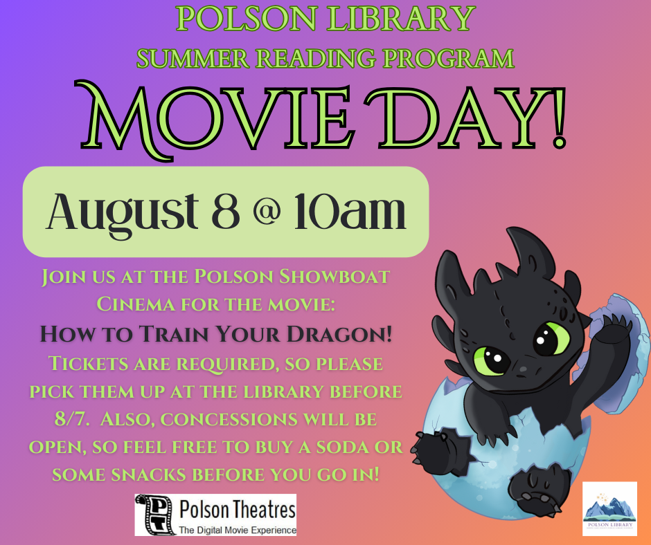 Movie Day August 8 at 10 a.m. at Showboat Cinema