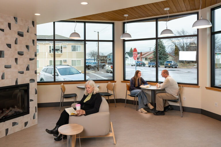 The Joyful Cup seating area