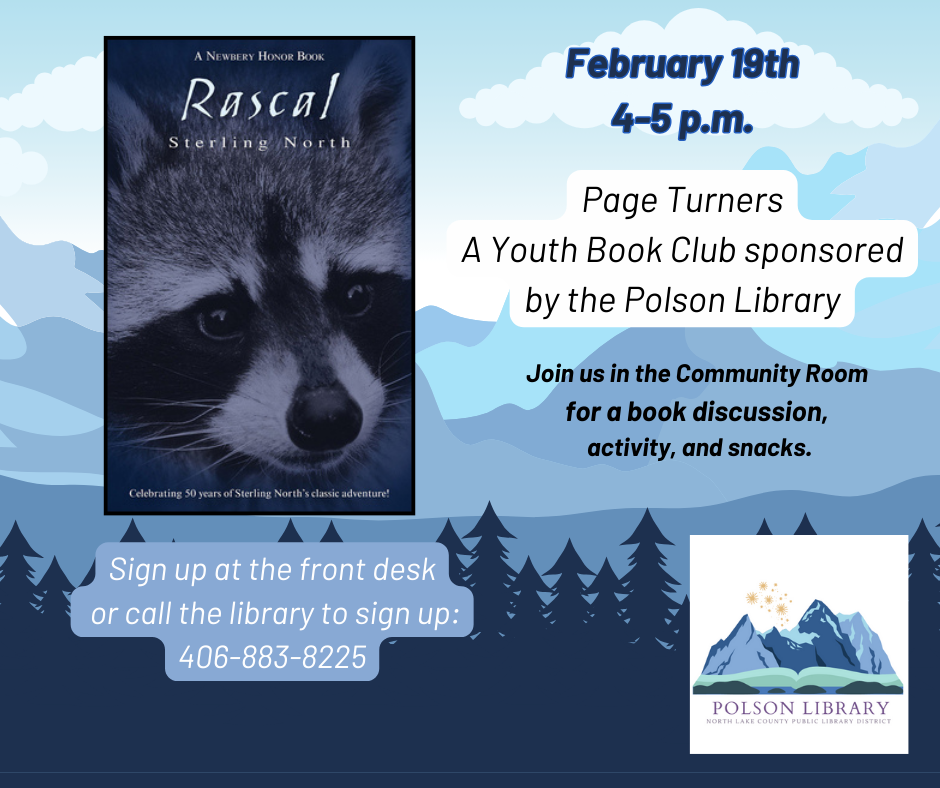 Page Turners February 19 at 4 p.m.