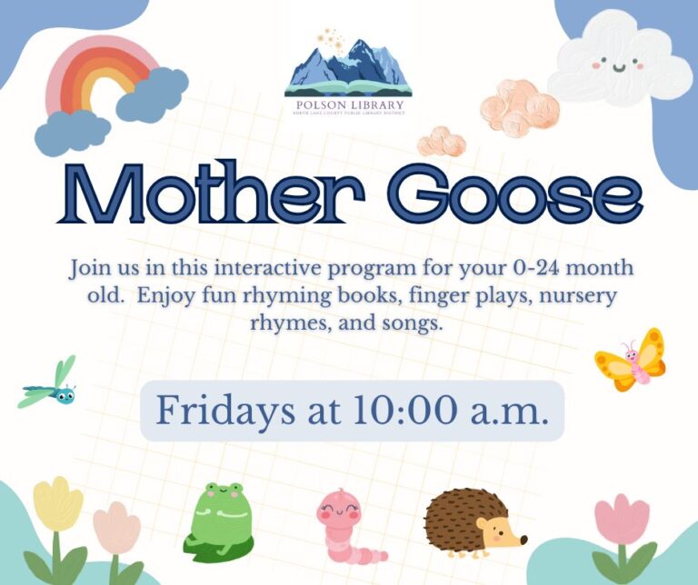 Mother Goose Fridays at 10 a.m.