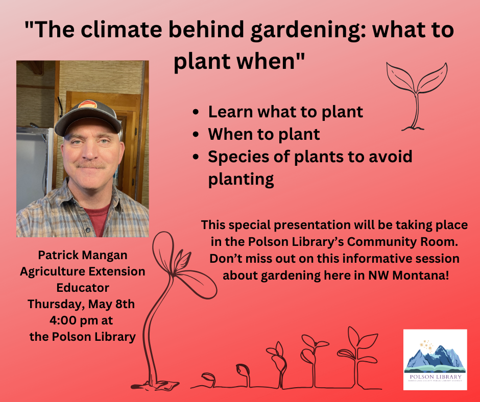 Climate Behind Gardening May 8 at 4 p.m.