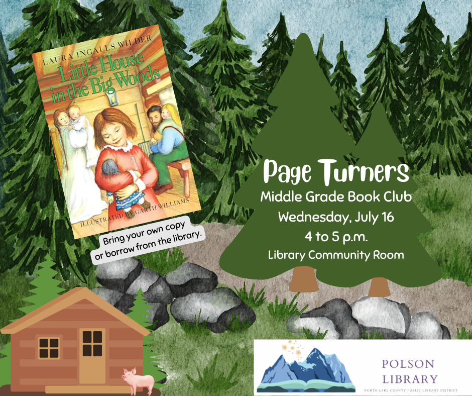 Page Turners Book Club July 16 at 4 p.m.