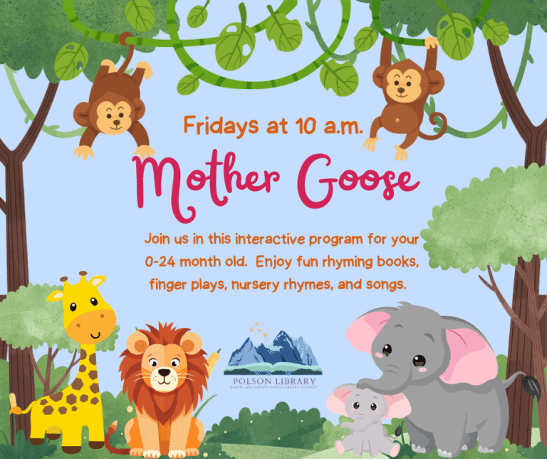 Mother Goose Fridays at 10 a.m.