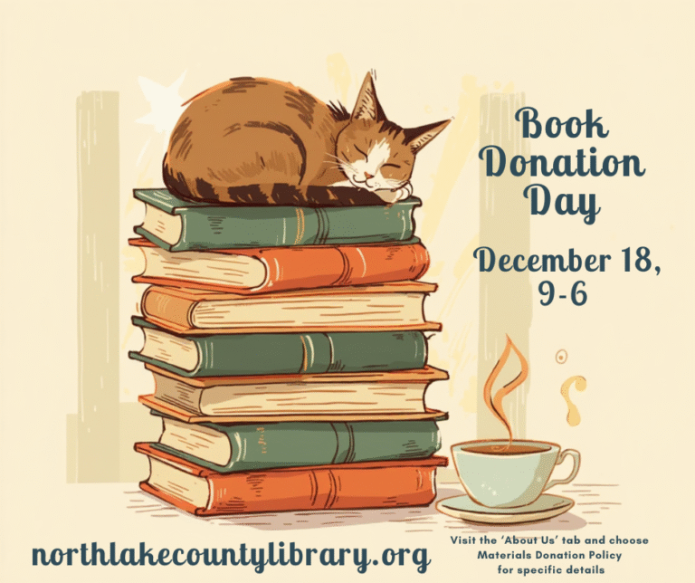 Book Donation Day December 18