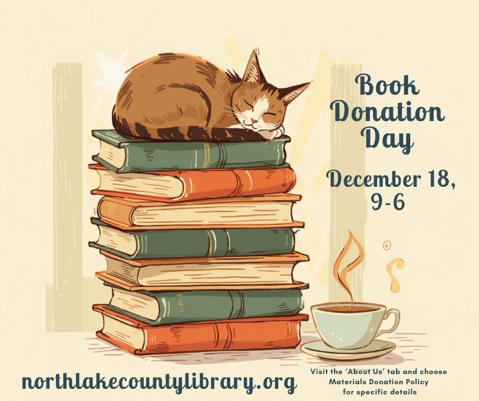 Book Donation Day December 18